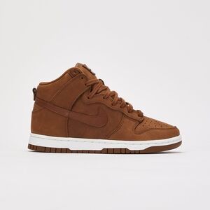 Nike Women Brown High-Top Sneakers